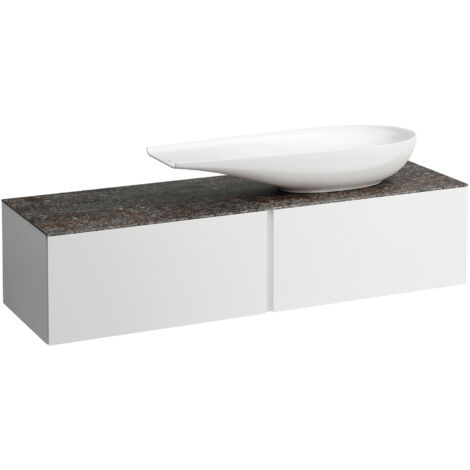 LAUFEN ILBAGNOALESSI Schubladenelement, Steinplatte Marrone