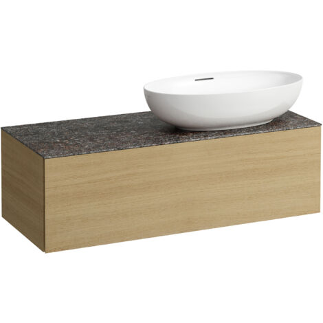 LAUFEN ILBAGNOALESSI Schubladenelement, Steinplatte Marrone