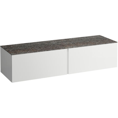 LAUFEN ILBAGNOALESSI Schubladenelement, Steinplatte Marrone