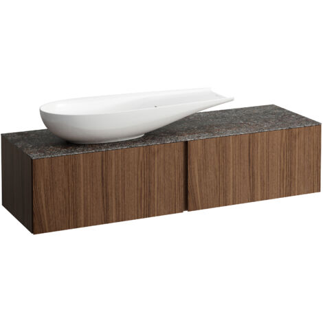 LAUFEN ILBAGNOALESSI Schubladenelement, Steinplatte Marrone