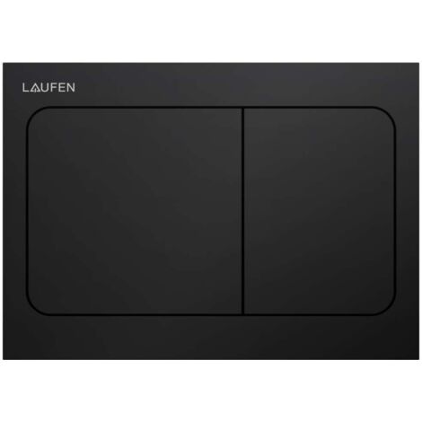 Laufen INEO - Control de descarga, negro mate H9001137160001
