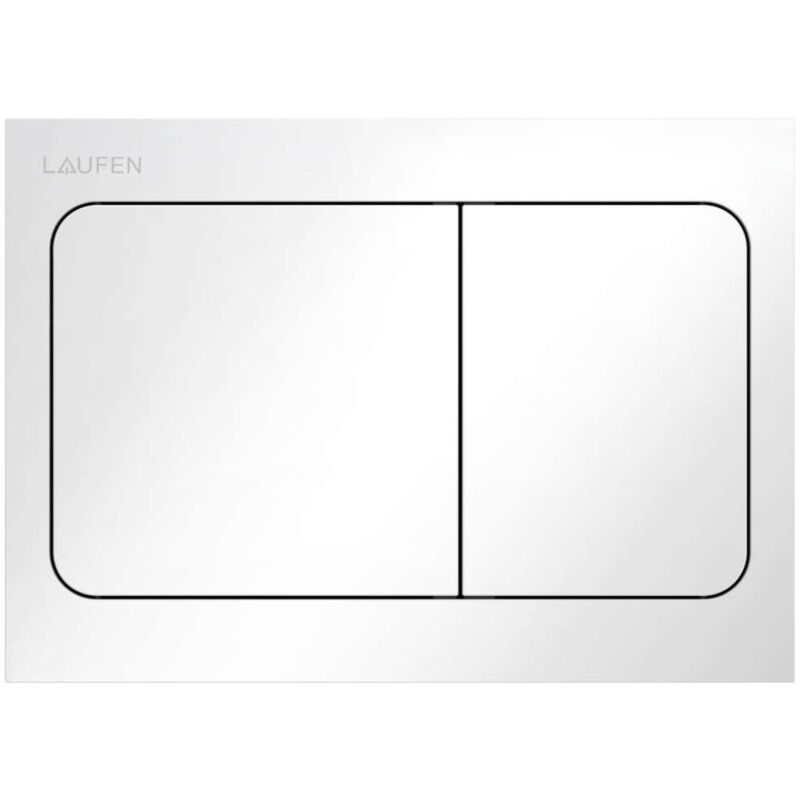 Laufen INEO - Plaque de déclenchement, blanc brillant H9001130000001