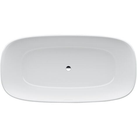 LAUFEN INO Badewanne 1700x750x520 freistehend oval weiß,