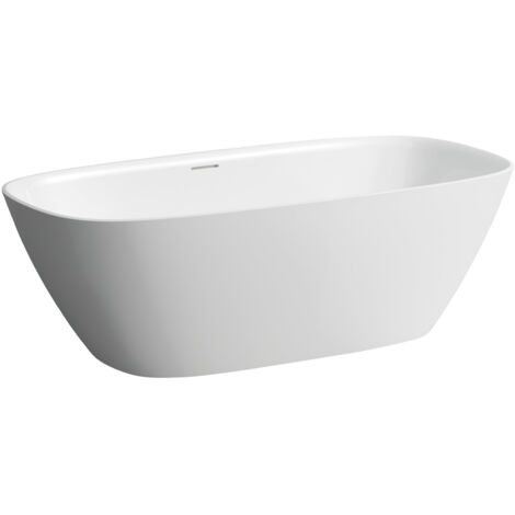LAUFEN INO Baignoire 1700x750x520 en pose libre ovale blanc,