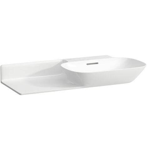 LAUFEN INO lavabo, sans trou pour robinetterie, avec trop-plein,