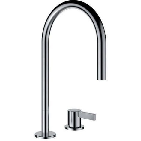 LAUFEN Kartell 2-Loch Waschtischmischer, Schwenkauslauf, ohne