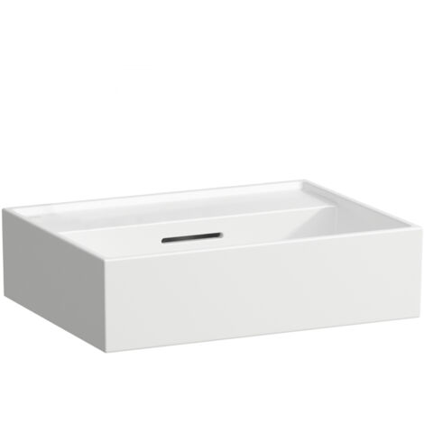 LAUFEN Kartell Aufsatzhandwaschbecken, ohne Hahnloch, mit