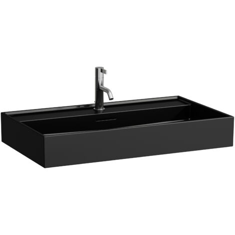 LAUFEN Kartell Aufsatzwaschtisch, 1 Hahnloch, mit Überlauf,