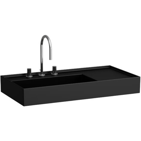 LAUFEN Kartell Aufsatzwaschtisch, Ablage rechts, 1 Hahnloch, ohne