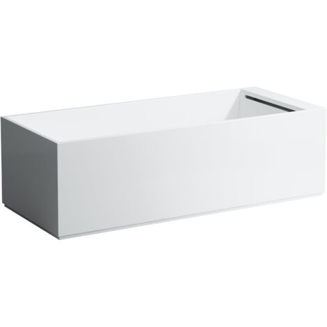 LAUFEN Kartell Bañera de fundición mineral independiente