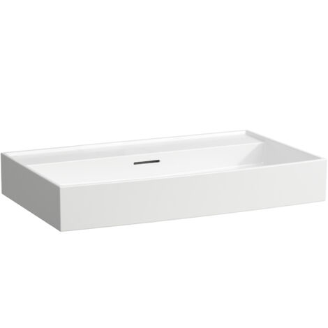 LAUFEN Kartell lavabo à poser, sans trou pour robinet, avec