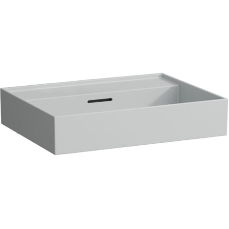 LAUFEN Kartell lavabo à poser sans trou pour robinetterie, avec