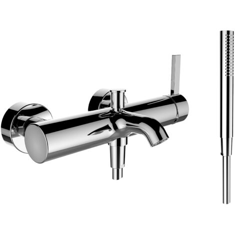 LAUFEN Kartell Mezclador monomando de bañera, visto, juego