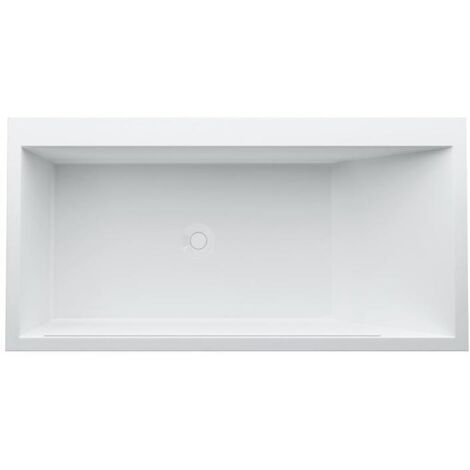 LAUFEN Kartell Mineralguß Badewanne Ecke links 1700x860x590mm,