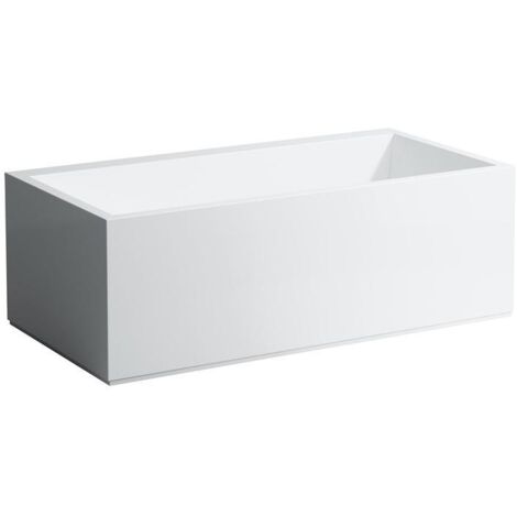 LAUFEN Kartell Mineralguß Badewanne Ecke rechts 1700x860x590mm,