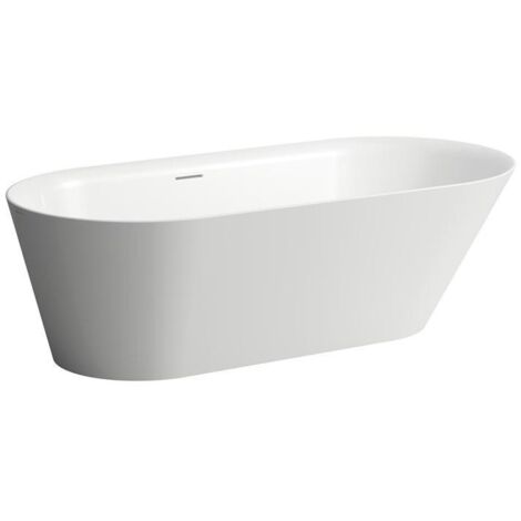 LAUFEN Kartell Mineralguß Badewanne freistehend 1715x815x520 mm,