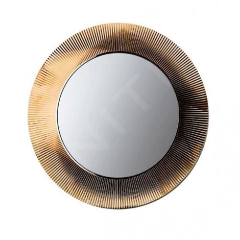 Laufen Kartell - Miroir avec cadre, diamètre 78 cm, doré H3863310870001
