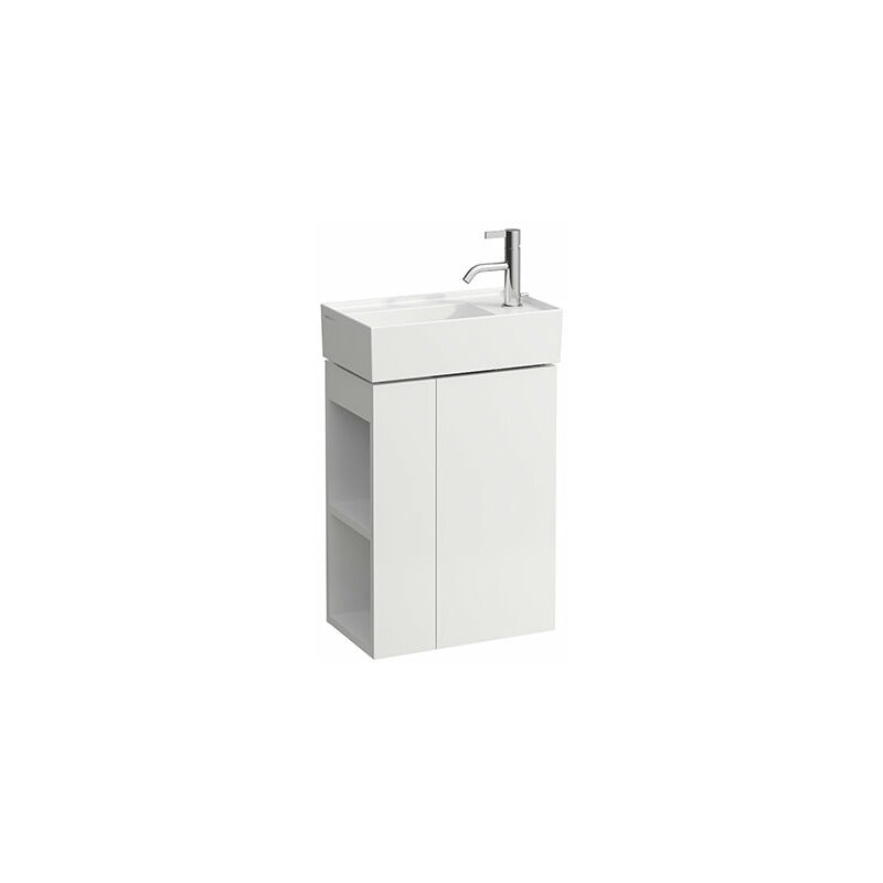 

Lavamanos Kartell, apto para lavabo 815334, 1 puerta, bisagra derecha, 440x600x270, color: Nieve (blanco mate) - H4075180336401 - Laufen