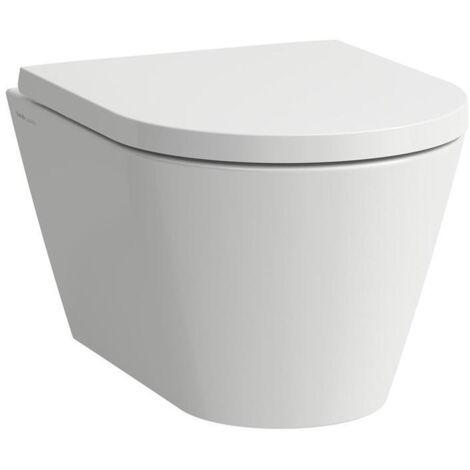LAUFEN Kartell Wand-WC COMPACT, Tiefspüler, spülrandlos,
