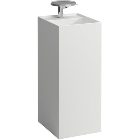 LAUFEN Kartell Waschtisch freistehend, 2 Hahnlöcher, ohne