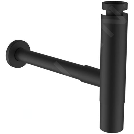 Laufen Kit de vidange - Siphon design, noir mat H3749800810001