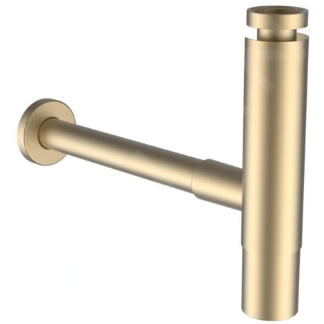 Laufen Kit de vidange - Siphon design, or brossé H3749800830001
