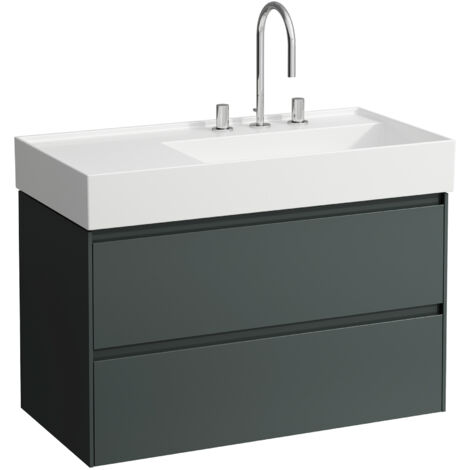 LAUFEN LANI für Kartell Waschtischunterbau, 2 Schubladen,