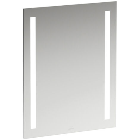 LAUFEN LANI miroir, deux lampes intégrées verticalement,