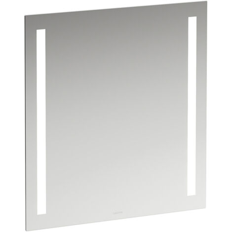 LAUFEN LANI miroir, deux lampes intégrées verticalement,