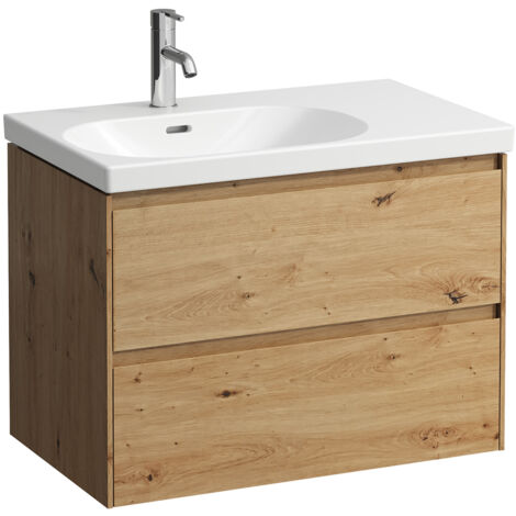 LAUFEN LANI pour meuble sous-lavabo Lua, 2 tiroirs, SoftClose,