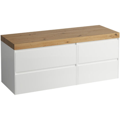 LAUFEN LANI Waschtischplatte wildeiche inklusive Unterschrank,