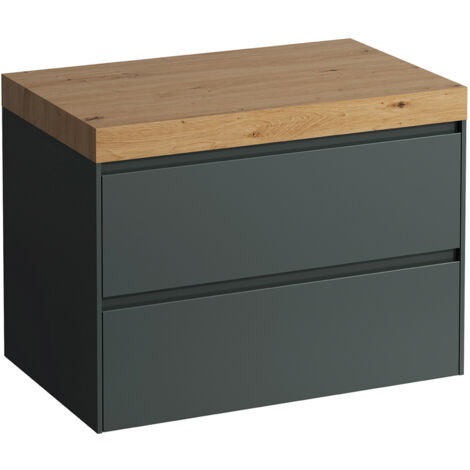 LAUFEN LANI Waschtischplatte wildeiche inklusive Unterschrank,
