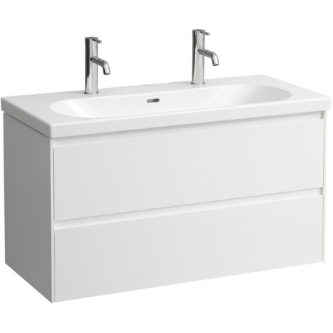 LAUFEN LANI Waschtischunterbau, 2 Schubladen, SoftClose,