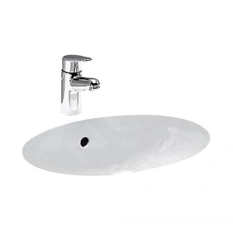 Laufen Lipsy - Lavabo encastré, 565x410 mm, blanc H8112990000001