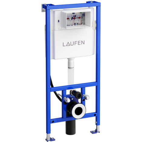 Laufen LIS - Modulo di installazione CW2 per WC sospesi, 112 cm, con cassetta di risciacquo ad incasso H8946610000001