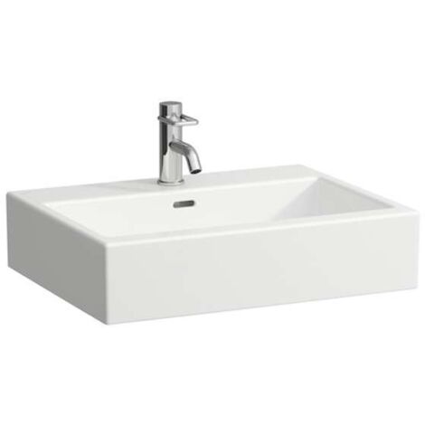 LAUFEN Living City lavabo, 1 trou pour robinetterie au centre,