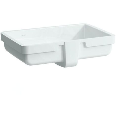 LAUFEN Living City lavabo encastré par le bas, avec trop-plein,