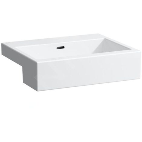 LAUFEN Living City lavabo semi-encastré, avec trop-plein, sans