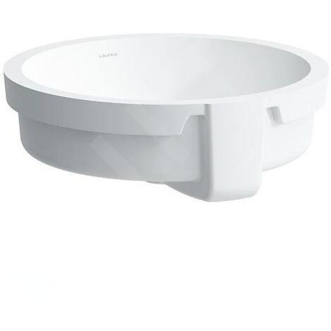 Laufen Living - Vasque à encastrer, diamètre 450 mm, blanc H8134380001091