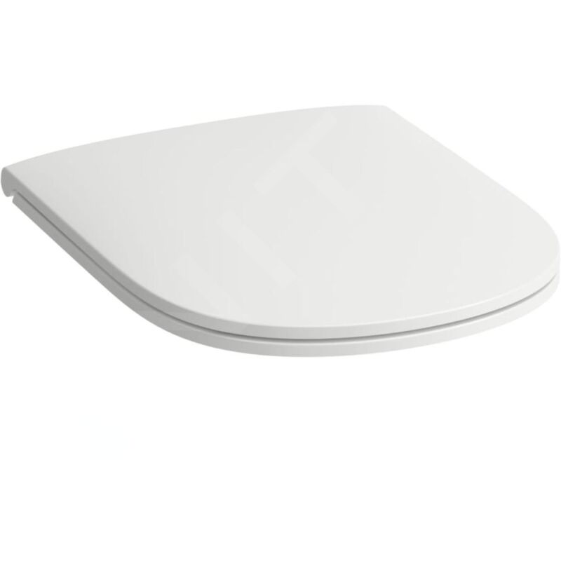 Laufen - Siège de wc Lua avec couvercle, Slim, 445x370mm,