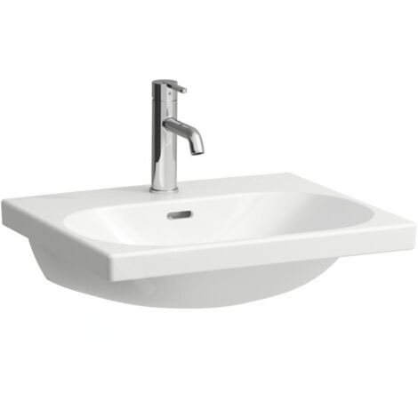 LAUFEN LUA lavabo, 1 trou pour robinet, avec trop-plein,