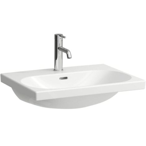 LAUFEN LUA lavabo, 1 trou pour robinet, avec trop-plein,
