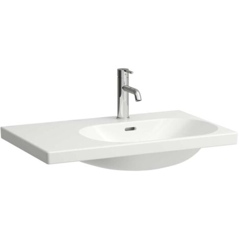 LAUFEN LUA lavabo, 1 trou pour robinet, avec trop-plein,