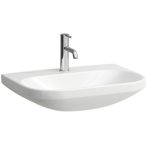 LAUFEN LUA lavabo, 1 trou pour robinet, sans trop-plein,