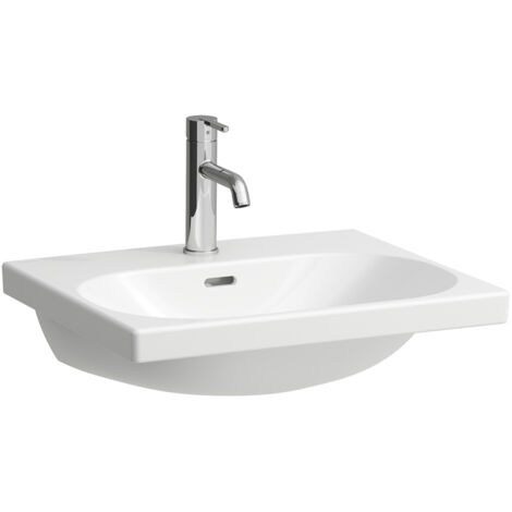 LAUFEN LUA lavabo à poser, sans trou pour robinet, sans