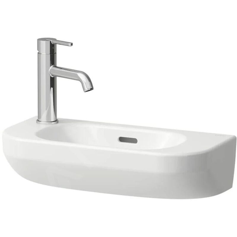 Laufen - Lua lave-mains, 1 trou de robinetterie à gauche, vasque à