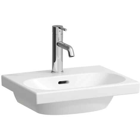 LAUFEN LUA lave-mains à poser, 1 trou pour robinet, avec
