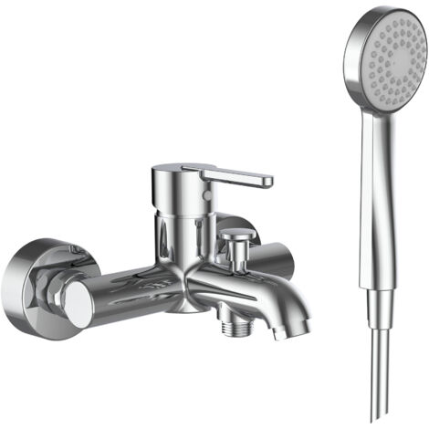 LAUFEN LUA Mitigeur de baignoire, apparent, avec accessoires,