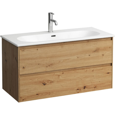 LAUFEN LUA Set LANI Set complet, lavabo 1 trou de robinetterie