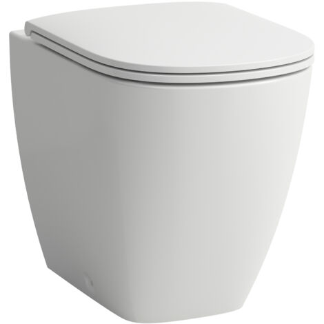 LAUFEN LUA Stand-Tiefspül-WC, Abgang waagerecht oder senkrecht,